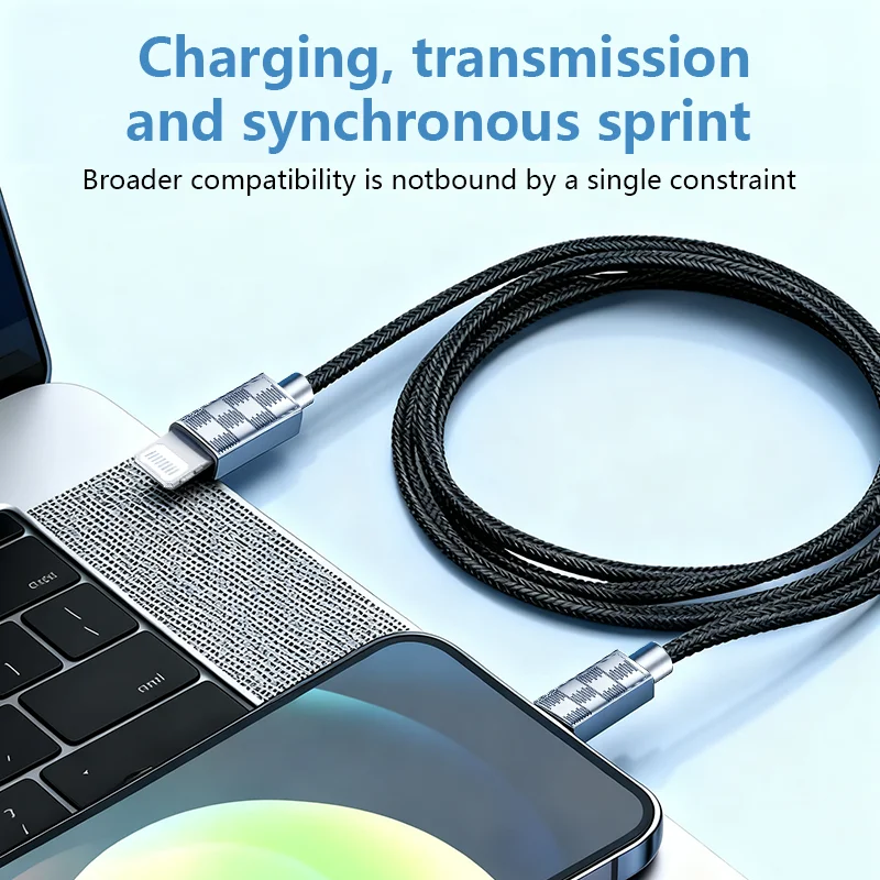 USB-C to Lightning Fast Charging Cable Thickened Braided Pure Copper Wire Core Type-c to Lightning Charger Cable,Lightning Cable