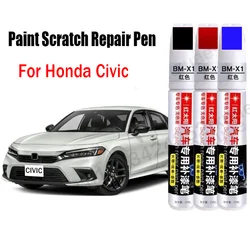 Stylo de réparation de rayures de peinture pour Honda Civic, accessoires de peinture de retouche, noir, blanc, bleu, gris, argent