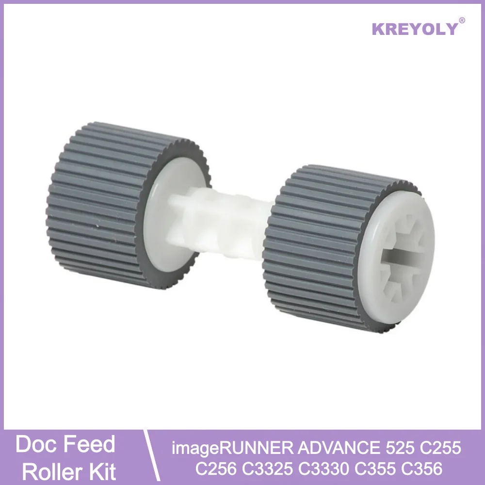 Doc Feed (ADF) Roller Kit for Canon imageRUNNER ADVANCE 525 C255 C256 C3325 C3330 C355 C356 FL0-1428-000 FC6-2784-000 FC9-4968