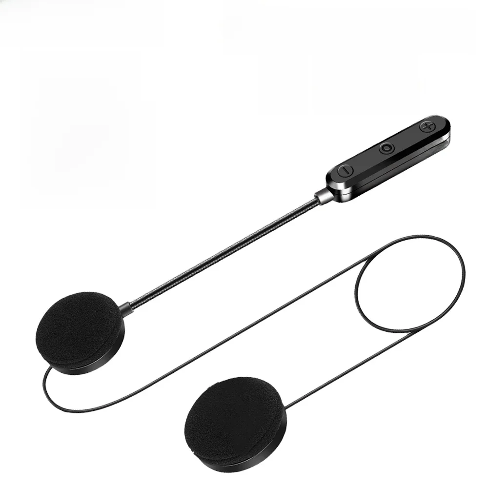 Capacete da motocicleta fone de ouvido bluetooth 5.3 sem fio kit chamada handsfree estéreo para