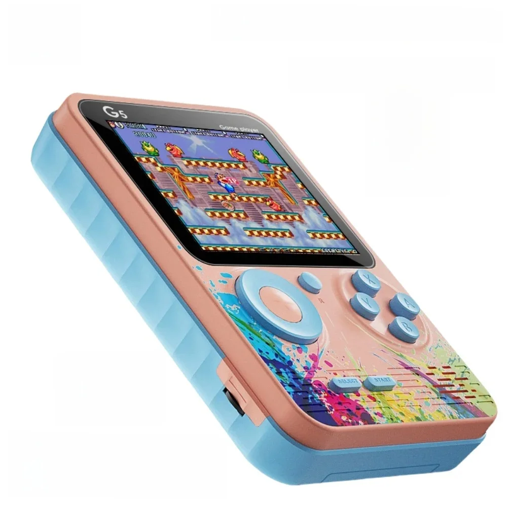 G5 500 en 1 MINI jeu joueurs de jeu portables Console vidéo rétro Portable garçon 8 bits 3.0 pouces écran LCD couleur jeux