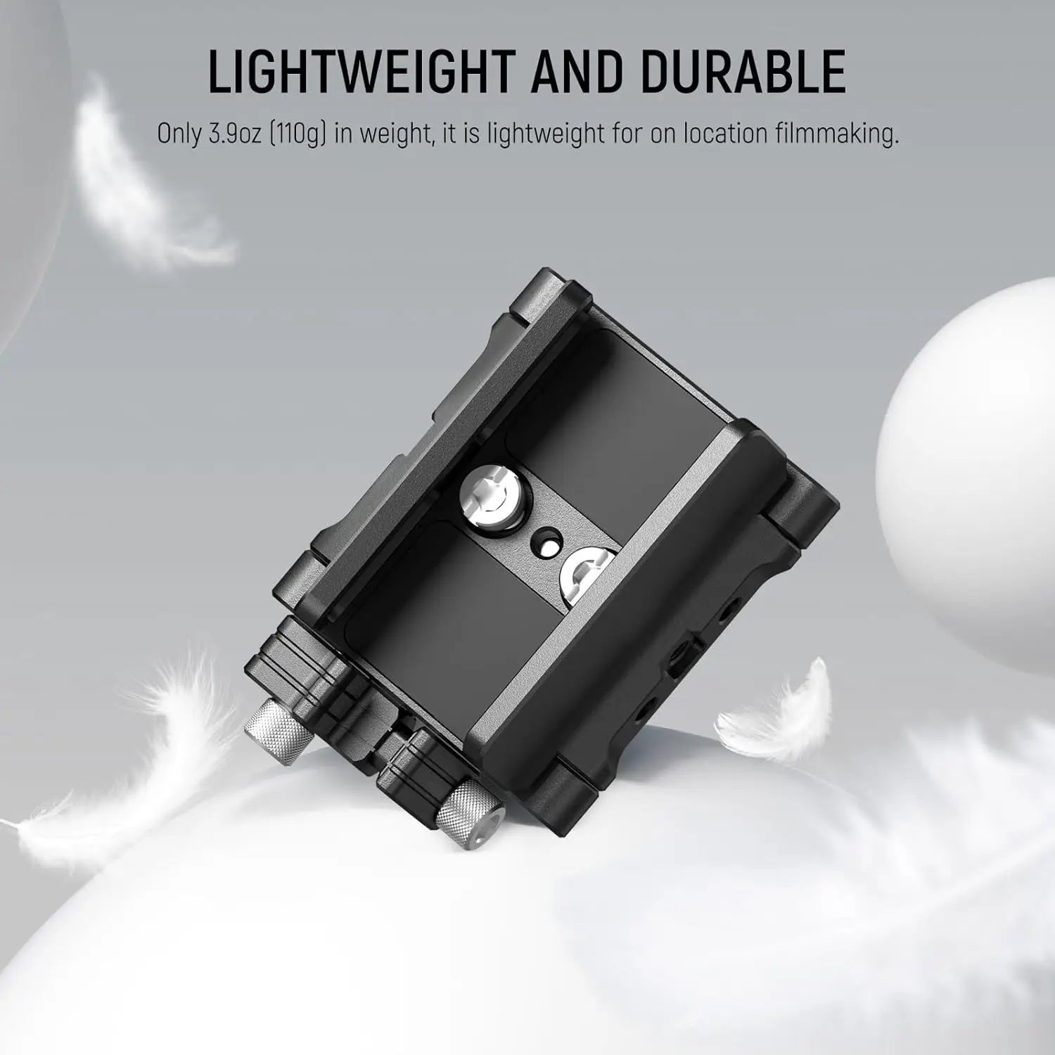 NEEWER Halterung SSD-Halterung mit Kaltschuh-Kabelklemme, 1,6"-2,6" für Samsung T5 T7 SSD SanDisk, kompatibel mit SmallRig – Detail 7