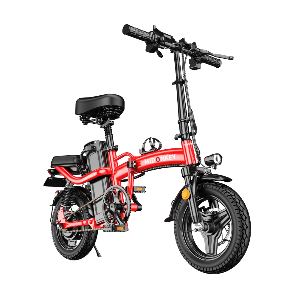 Mini Folding Electric Bicycles 14 Inch Factory 48V 25Ah Lithium Battery 400W Motor Folding Electric Bike bicicleta electric