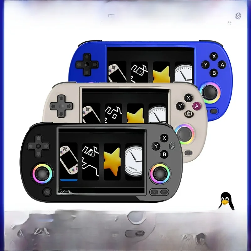 Konsola retro Anbernic RG40XX H, przenośna konsola do gier z 4.0-calowym ekranem IPS, systemem Linux 64-bit, joystickiem RGB, obsługą HDMI. — zdjęcie produktu 7