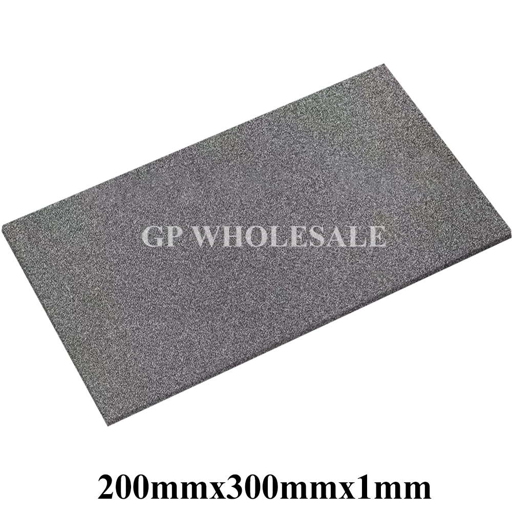 1mm Thick Conductive Foam Sheet 200mmx300mm EMI Shielding Fabric Anti-Static Adhesive Pad for PCB Laptop Custom Repair