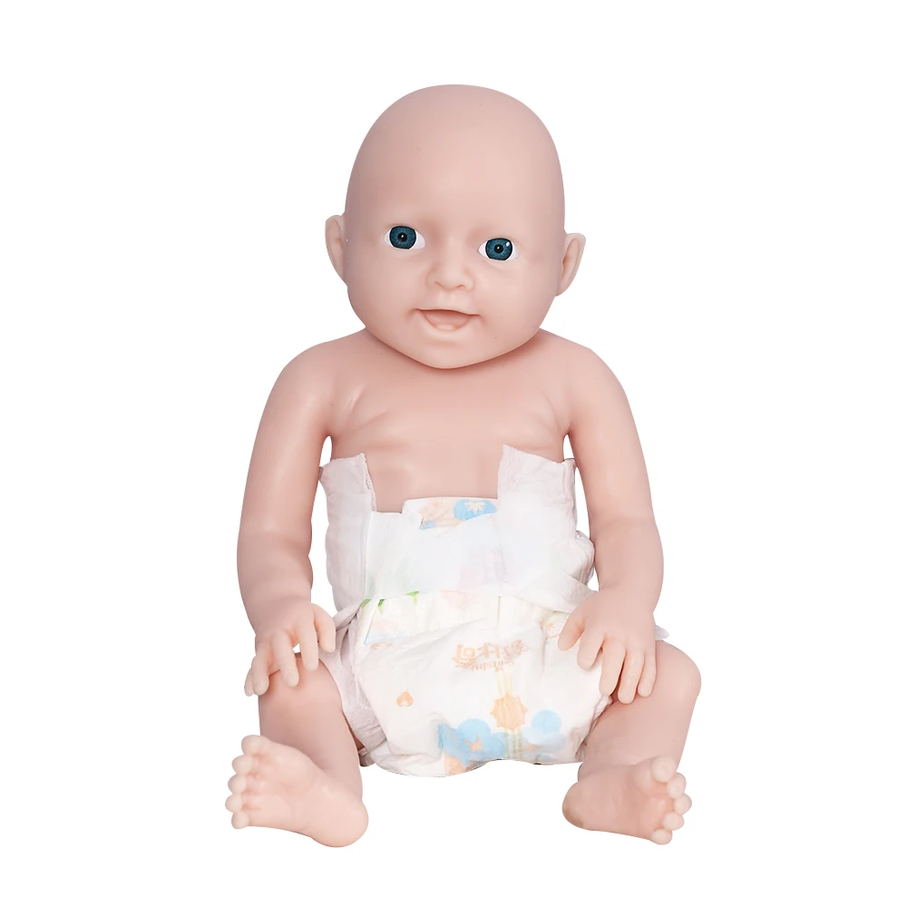 

COSDOLL 18inch 2.69kg Full Body Silicone Reborn Baby Doll Realistic Lifelike Newborn Girl Doll Flexible 3D Skin Tone Kids Toys