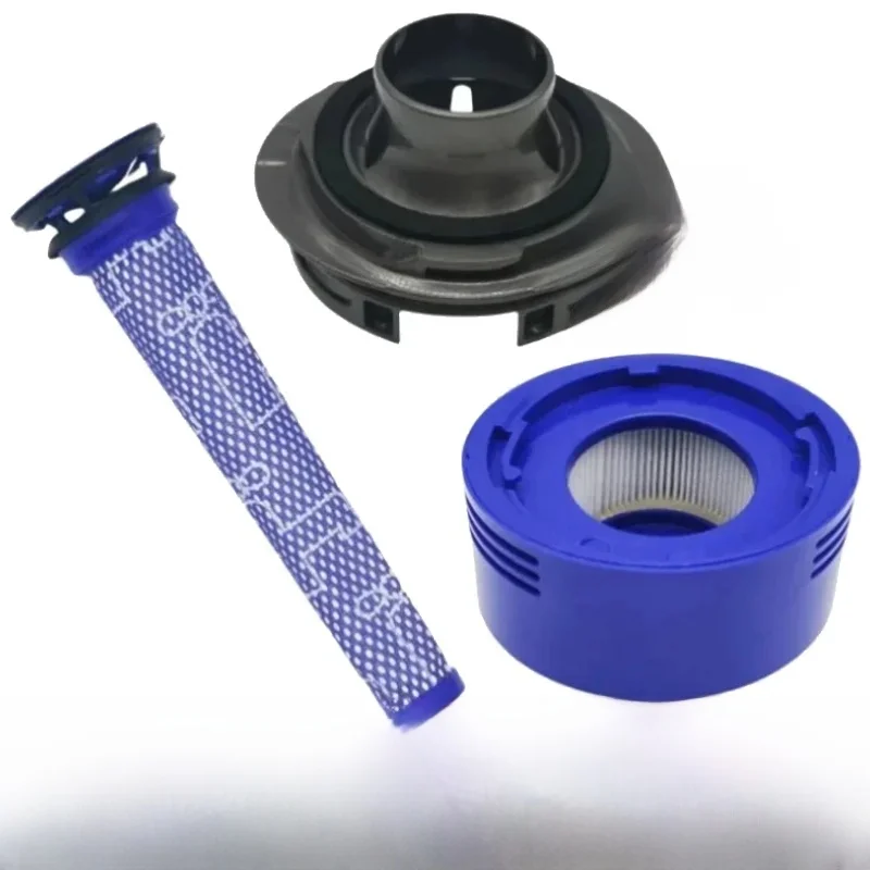 Filtres Hepa et couvercle arrière du moteur pour aspirateur Dyson V7 V8, pièces de rechange du filtre avant du couvercle arrière du moteur