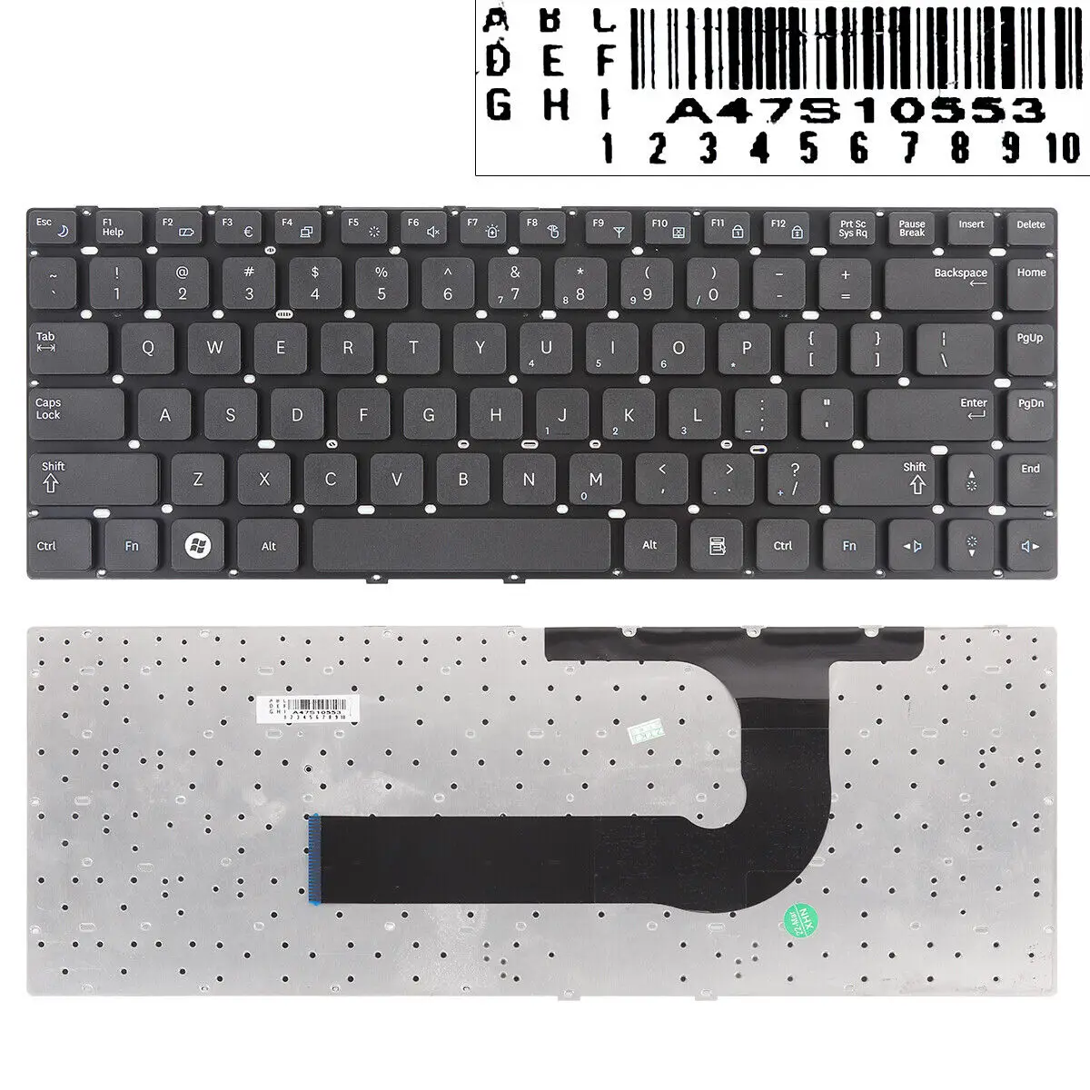 

New US Layout Keyboard For SAMSUNG Q430 Q460 RF410 RF411 P330 SF310 SF410 SF411 Q330 QX411