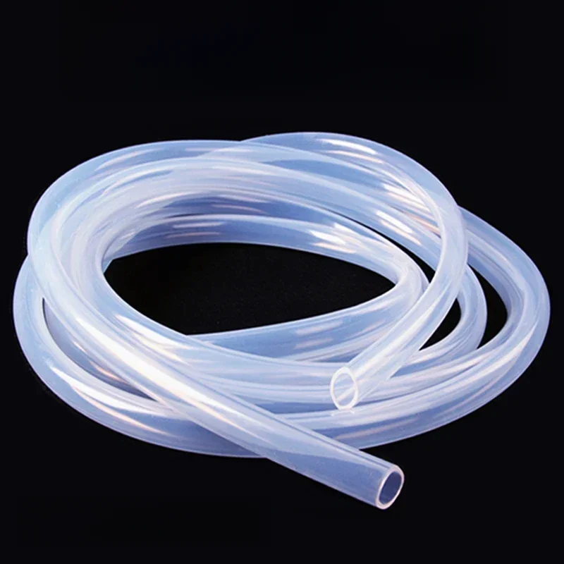 Tuyau en Tube de Silicone Transparent de qualité alimentaire, distributeur d'eau sans goût, résistant aux hautes températures, pompe péristaltique domestique