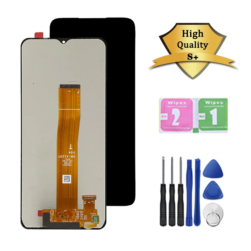 High Quality A125 Screen For Samsung A12 A125 LCD A125F A125F/DSN A125M A125U A125N A125W Display Touch Screen Digitizer