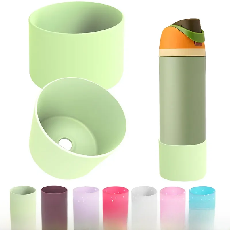AliExpress NONE New Coaster For Owala 24oz 32oz 40oz Silicone Water Boot Anti-Slip Protective Sleeve Bottom Protector Bottle Outdoor Bike