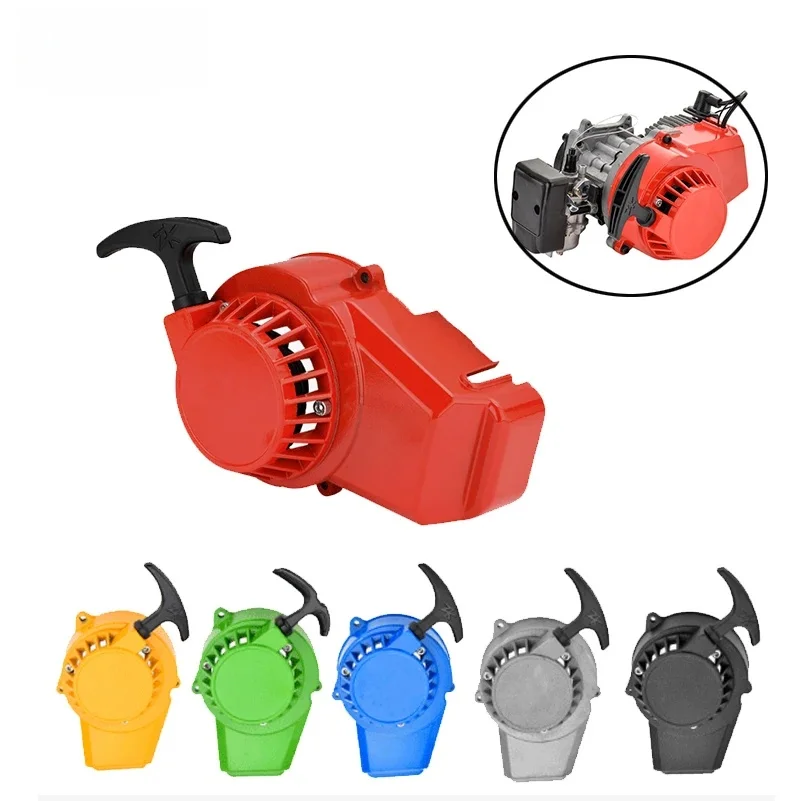 AliExpress scxjwt Pull Starter Start Aluminum Thicken for 47cc 49cc Gas Minimoto Pocket Bike Mini Dirt Bike Crosser Quad ATV Motorcycle