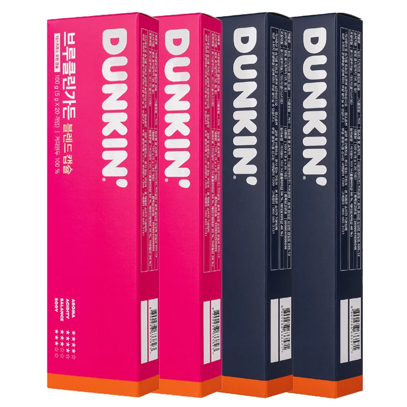 ♡♡Brooklyn Garden + DiCaffe 80 Pcf Nespreso-compatible Dunkin Capsule Coffee