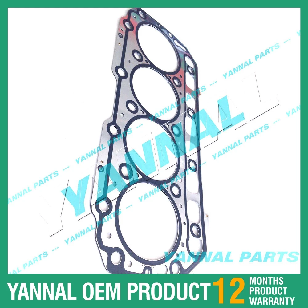 New 123900-01340 For Yanmar Engine 4TNE106 Cylinder Head Gasket