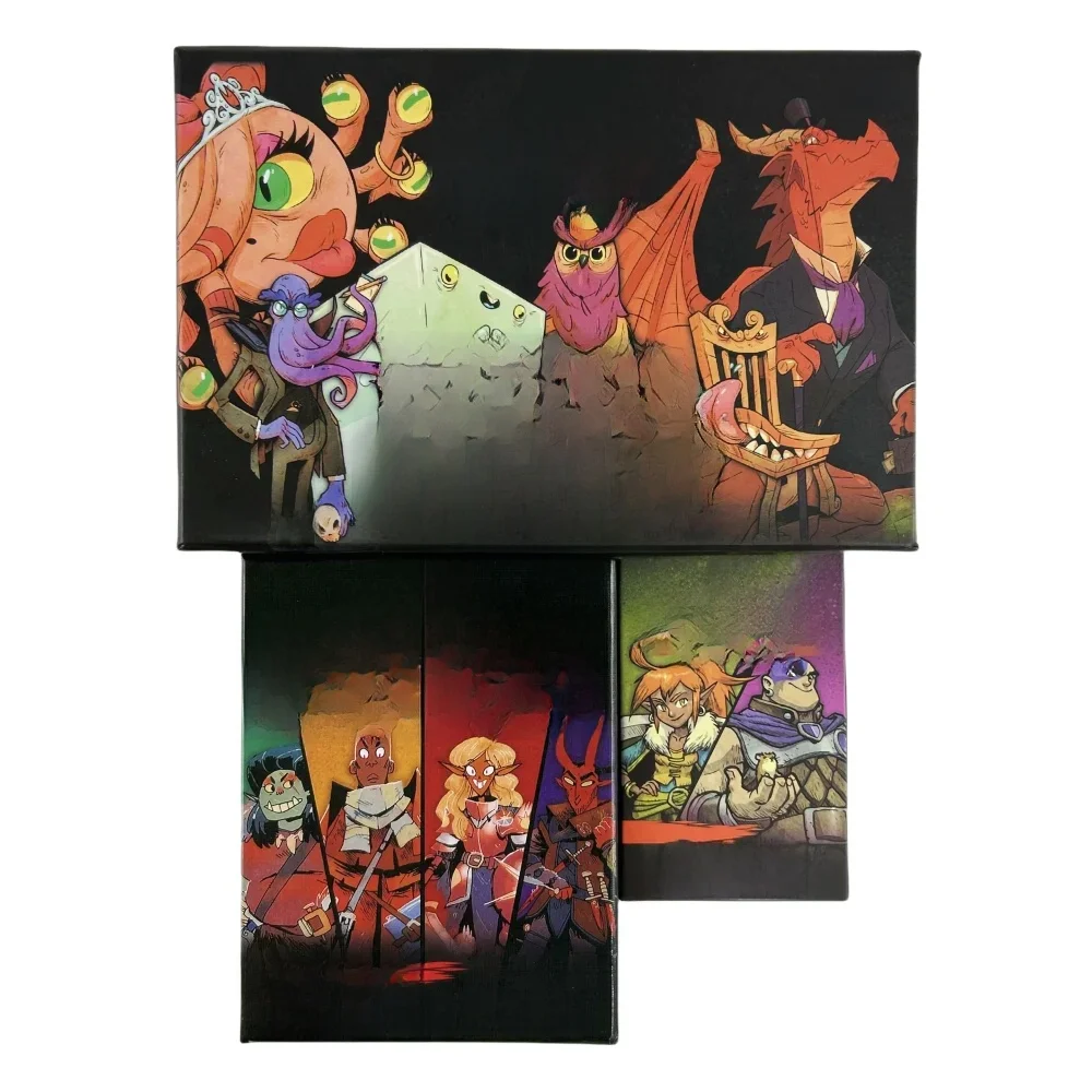 3 Stile Family Fun Brettspiel Spielkarte Dungeon Mayhem Kartenspiel Family Party Brettdeck