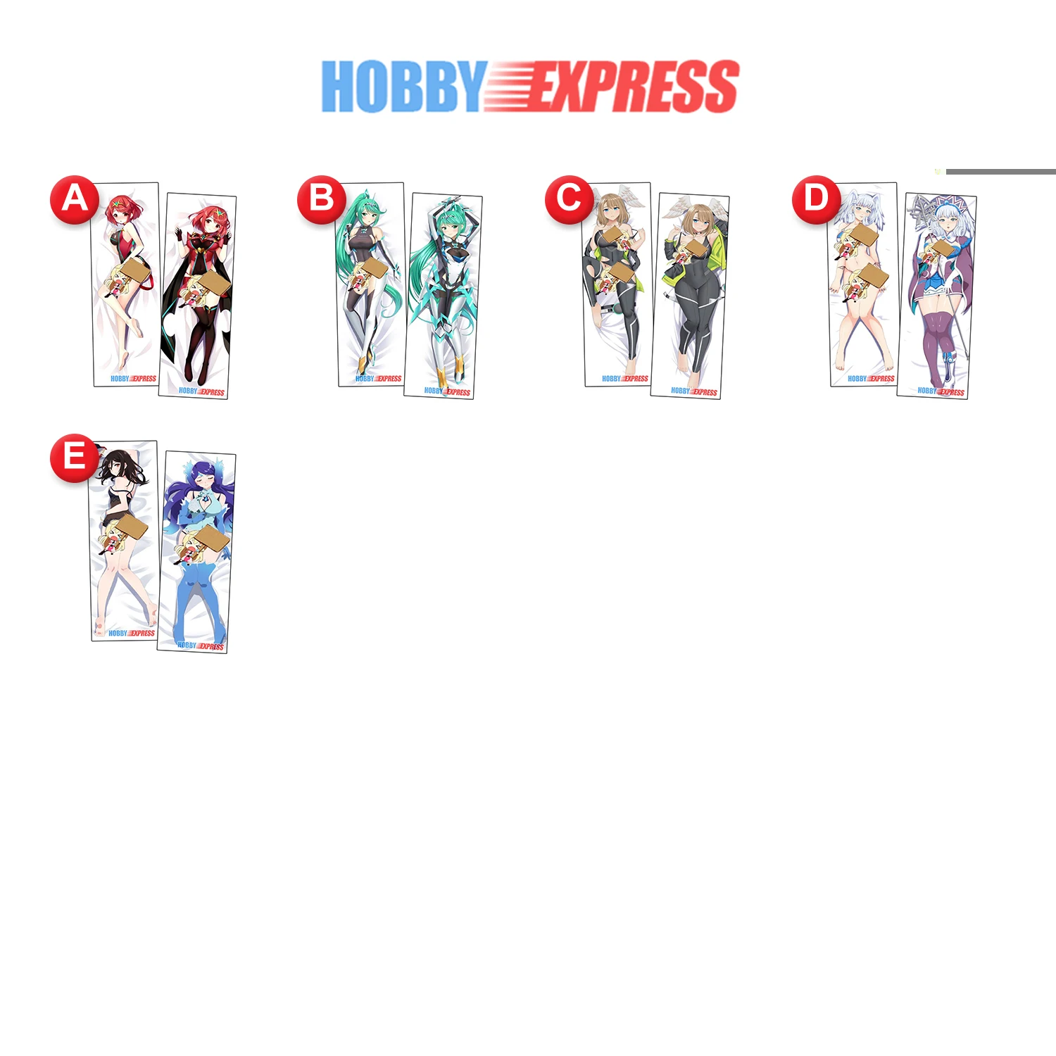 Hobby Express Anime Dakimakura Japanese Otaku Waifu Life Size Hugging Body Pillow Cover Case Xenoblade Chronicles