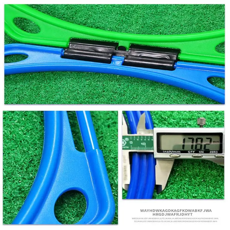 5 個の敏捷性トレーニングリング 19.69 インチスピード敏捷性トレーニングリングスポーツサッカートレーニングジム屋外スポーツ用品