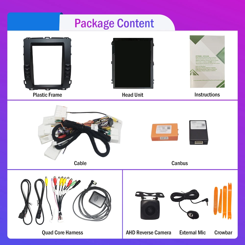 9.7 بوصة تسلا نمط 2 الدين راديو السيارة أندرويد لتويوتا برادو 2003-2009 ستيريو سيارة الوسائط المتعددة مشغل فيديو DVD لتحديد المواقع والملاحة #2