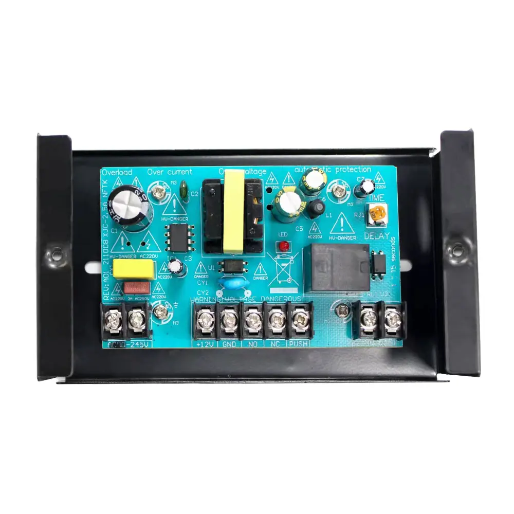 AC 100-240V Access Control Power Versorgung Elektrische Tür Power Adapter Schiebetür Convertor System Zeit Verzögerung Power DC 12V 5A