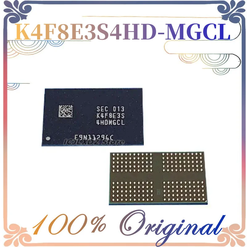 1pcs/lot Original New K4F8E3S4HD-MGCL K4F8E3S4HD MGCL 3733Mbps LPDDR4 1GB BGA200 1G Flash Memory IC Chipset in stock