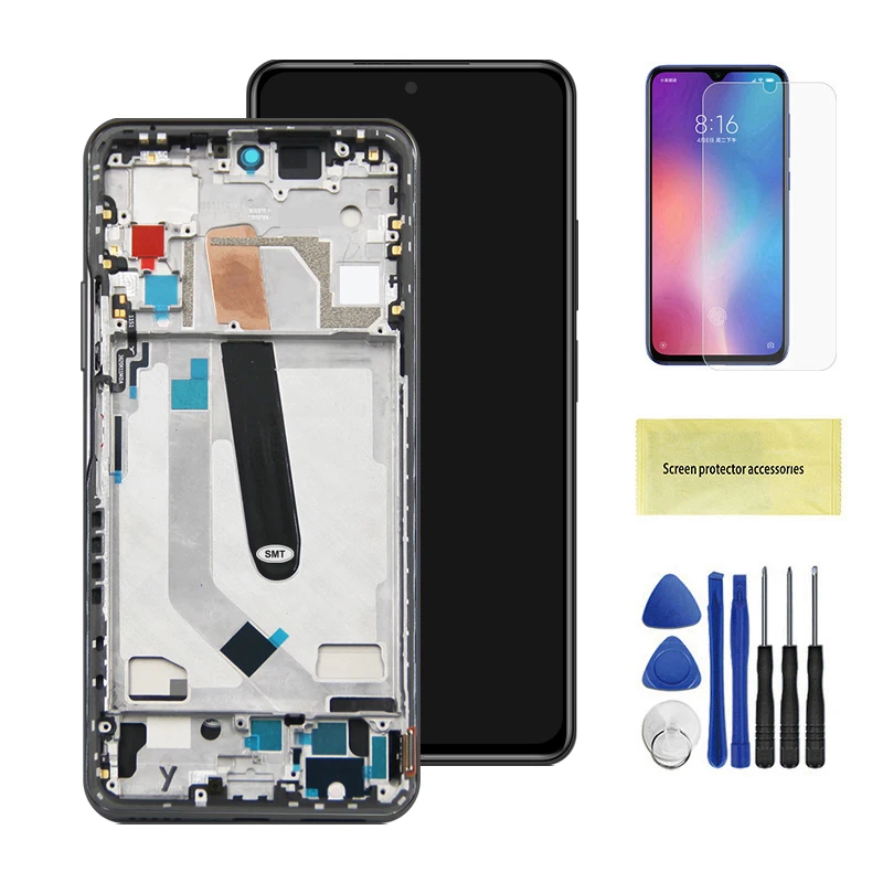 Super Amoled Poco F3 Bildschirmersatz, für Xiaomi Poco F3 M2012K11AG LCD-Display, digitale Touchscreen-Baugruppe für Poco F3 Pro