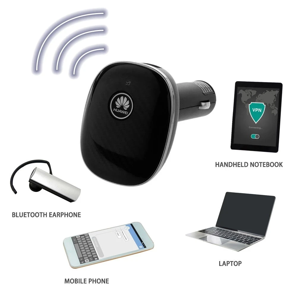 HW E8377s-153 E8377s-158 150 Mbps 4G LTE - Automobile WiFi Hotspot - Car Wireless Router And Usb cable