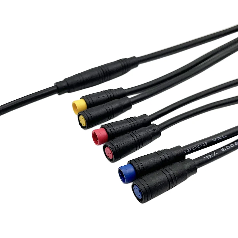 AliExpress M8 2 3 4 5 6 8 Pin Connector Cable Female Male E Bike Electric Bicycle Waterproof Connectors M8 Industrial Circular Connectors