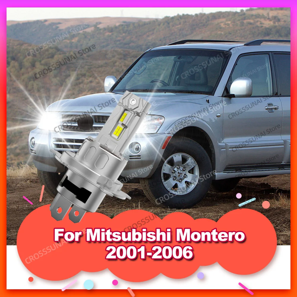 

Headlight LED Bulbs For Mitsubishi Montero 2001 2002 2003 2004 2005 2006