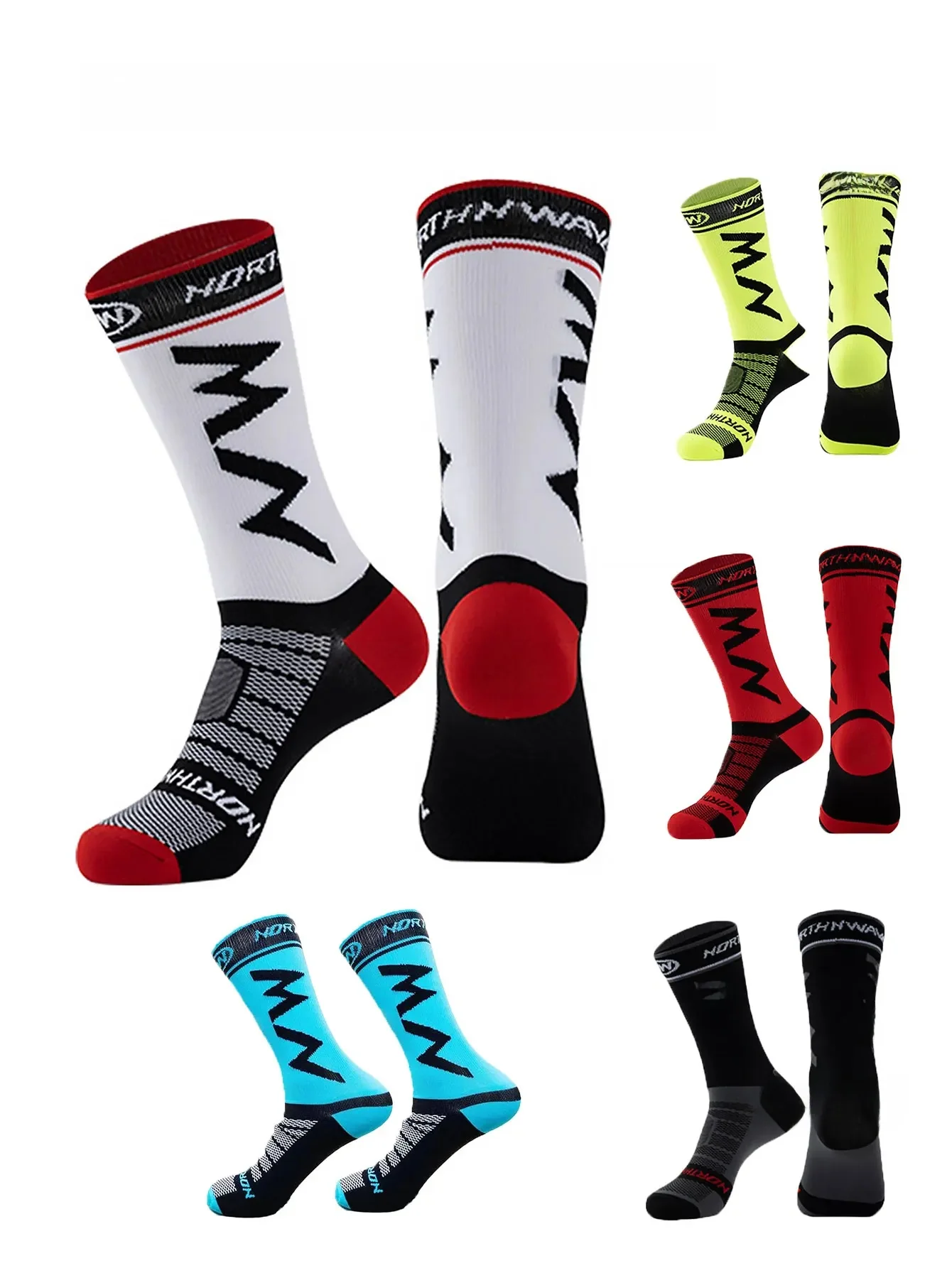 AliExpress Outdoor running training, cycling sports socks, outdoor sports marathon socks, football socks, basketball socks