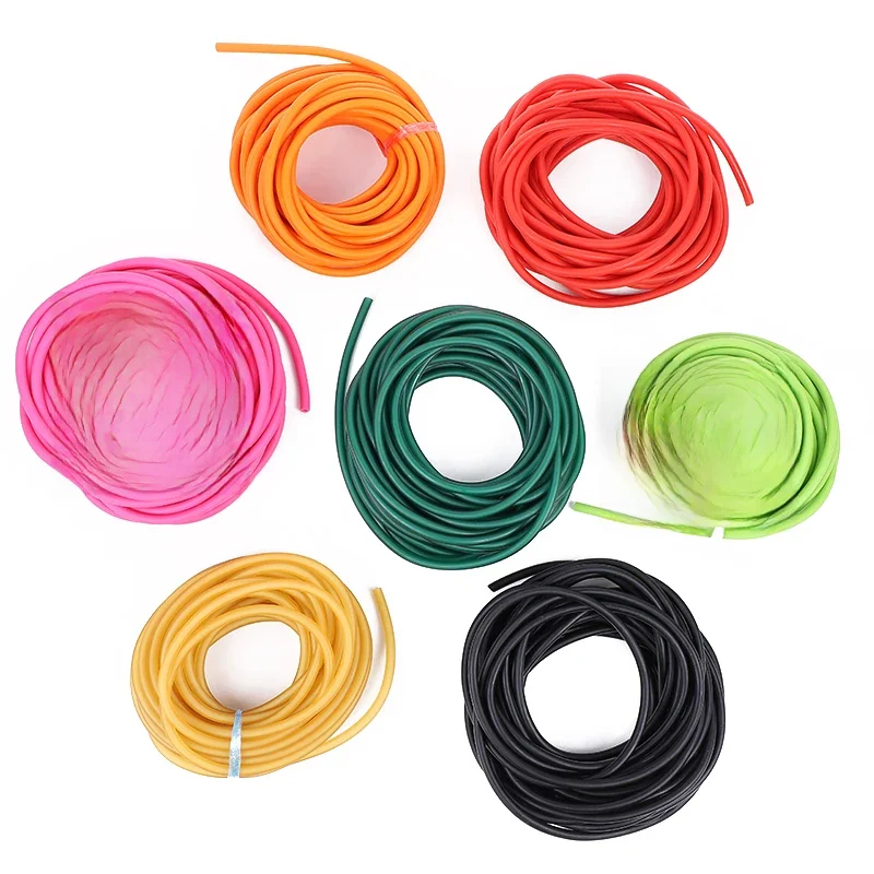 1745 2050 3060 catapulte tube en latex fronde élastique élastique naturel Tube en Latex tirer corde garrot corde bandes d'exercice