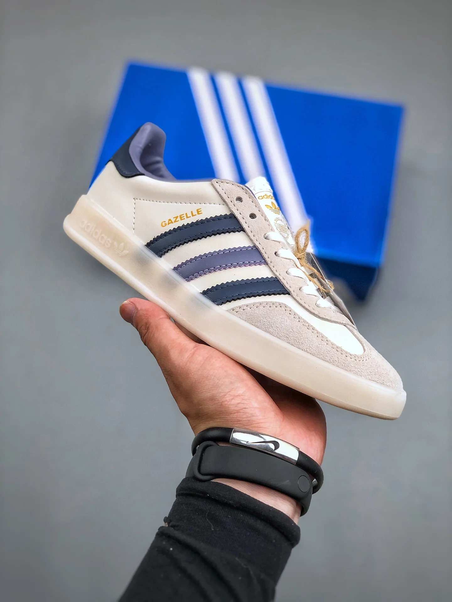 Adidas Origins Gazelle Indoor 슈즈, chn 215 사이즈로 완벽한 착용감을 경험한 후기