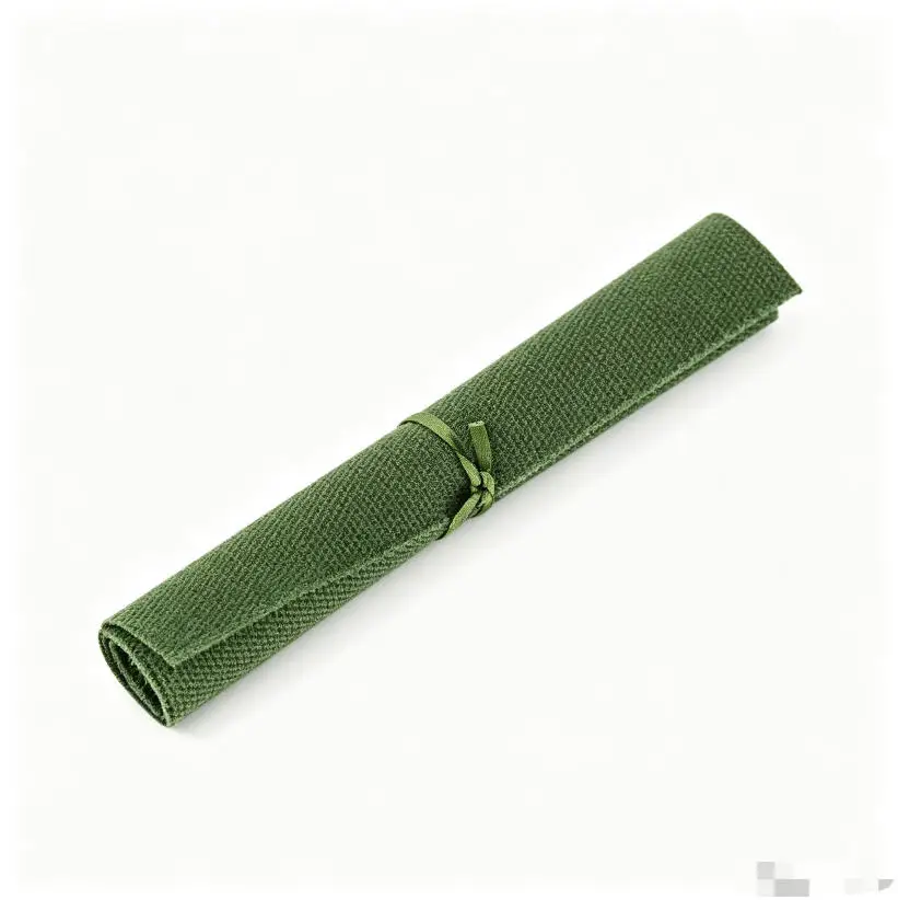 RC Scale Canvas Roll Mood Part, Vintage Decor for TRX4 D90 D110 Camel Cup Land Rover Crawler RC Blanket Roll Roof Accessory