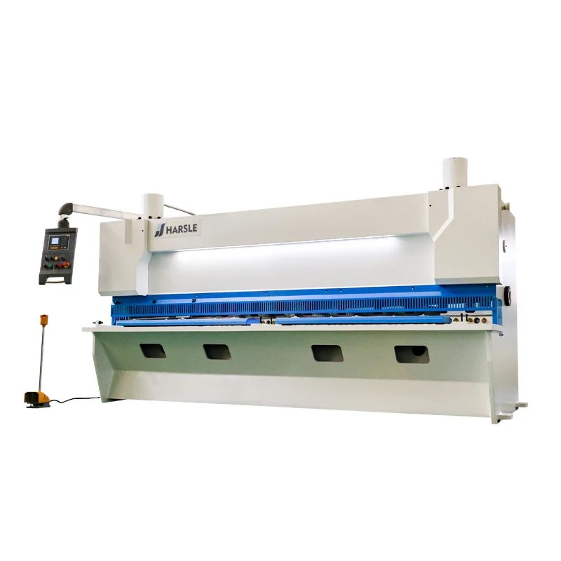 QC11K-6x3200 Hydraulic Guillotine Shearing Machine With E21S For Sheet Metal