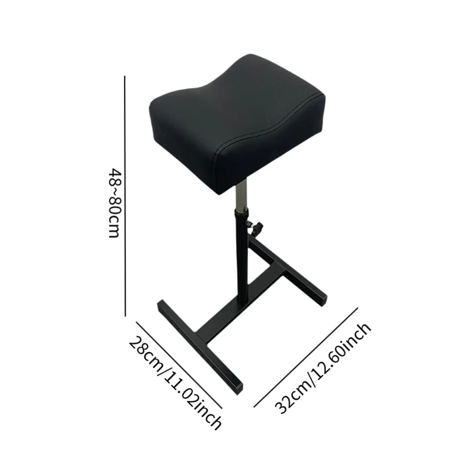 باديكير مانيكير مسند القدمين كرسي الراحة الساق، المعادن مانيكير الساق الراحة البراز قابل للتعديل ارتفاع مسند القدمين لصالون التجميل المنزلي #6