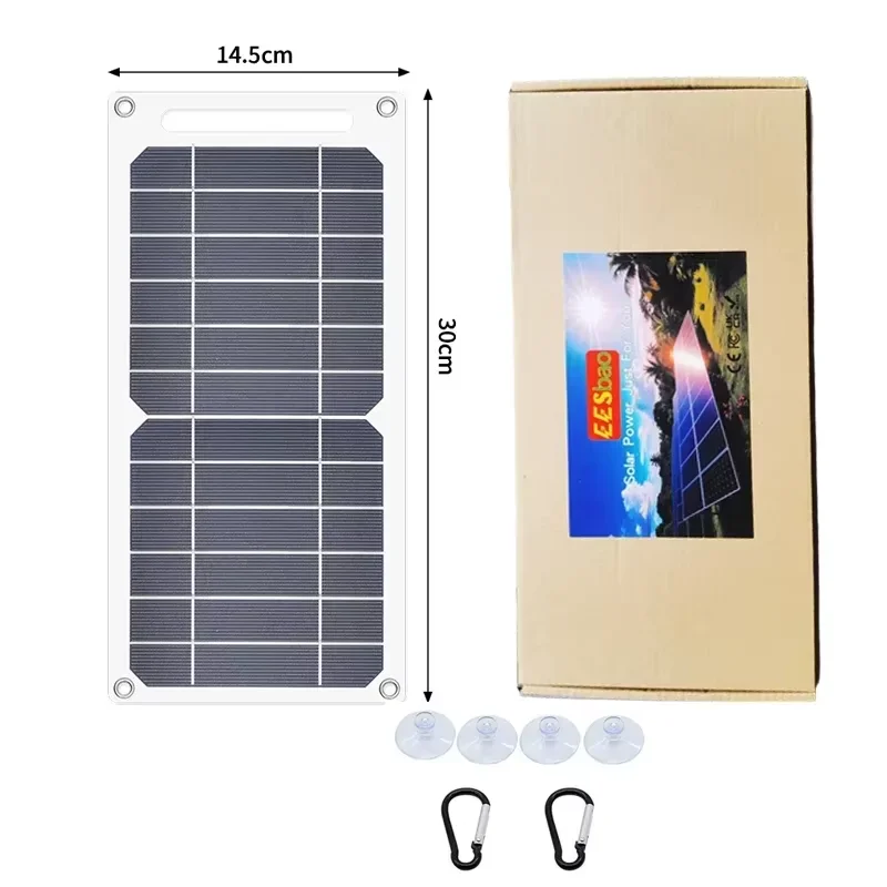 35W 5V USB Sunpower Draagbare Zonnepaneel Zonneplaat Veilig Stabiliseren Oplader ForPower Bank Telefoon Outdoor Camping thuis RV Gift