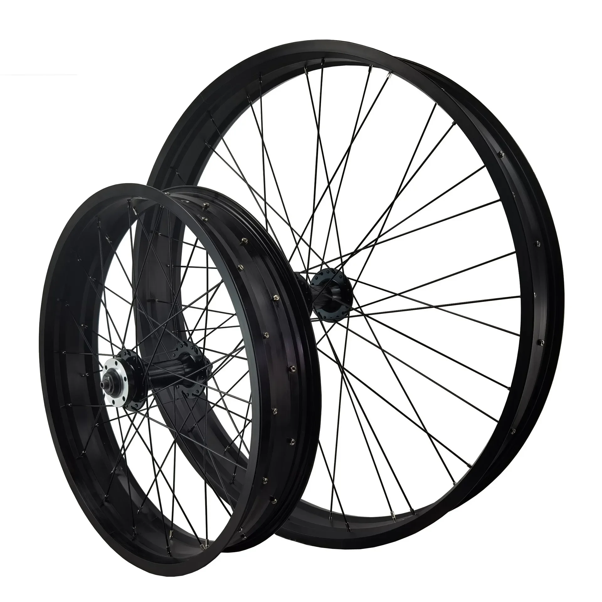 AliExpress awsurge 36 Hole Snow Bike Aluminum Alloy Wheels 20 "wheel Set 26 * 4.0" Front Wheel 2 Peilin Bearing Quick