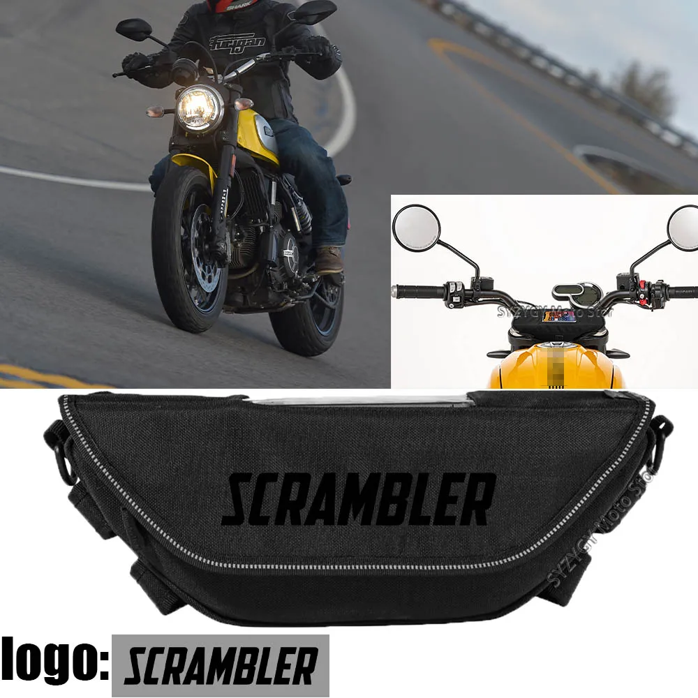 

For Ducati Scrambler Icin Sixty2 800 Motorcycle accessories tools bag Waterproof And Dustproof Convenient travel handlebar bag