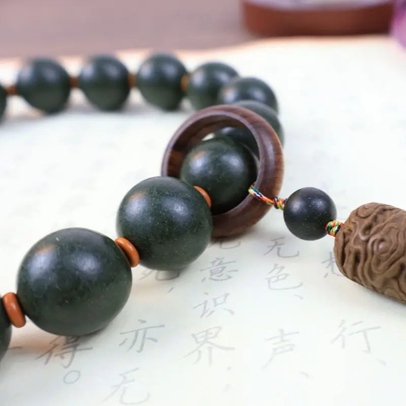 Tuhopeta Aroma Healing Hand Held Chinese Eighteen Buddhist Incense Beads Handheld Made From Multivariable Natural Herbal