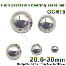 High Precision Solid Bearing Balls Dia 20.5/20.638/21/22/22.5/22.8/23/23.5/24/24.5/25/25.2/25.5-30mm Chrome Bearing Steel Beads