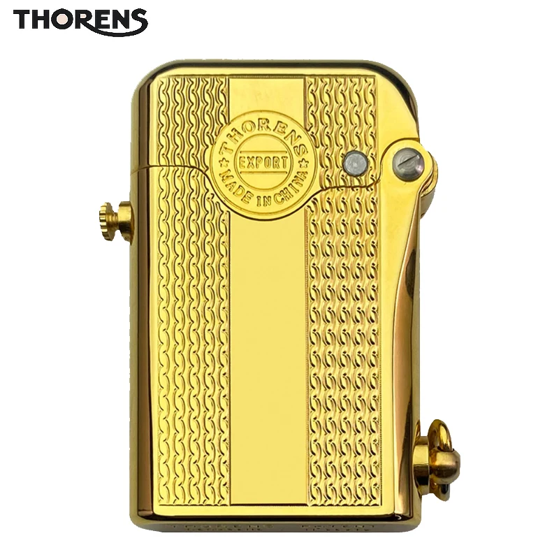 

THORENS Vintage Single Claw Lighter Antique Kerosene Mechanical Automatic Cigarette Lighter for Collection Classic Gift for Men
