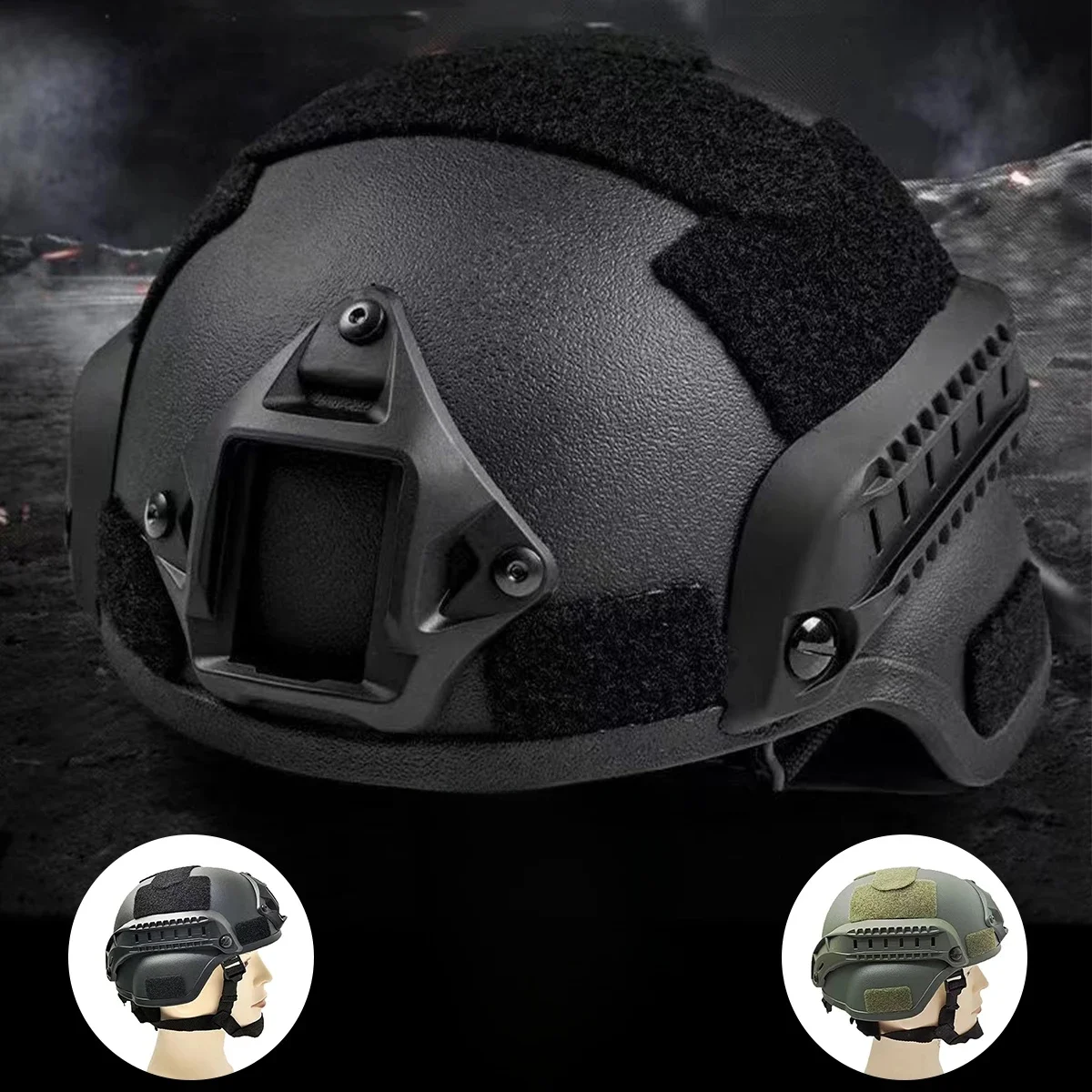 MH Taktischer Helm FAST Helm MICH2000 Airsoft Outdoor Taktischer Painball CS SWAT Reitschutzausrüstung