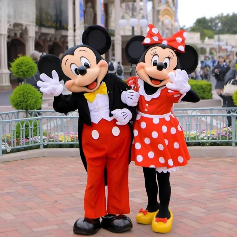 Mickey Minnie Mouse mascotte kostuum cartoon reclame verjaardagsfeestje evenementen volwassen cosplay kostuum Disney vakantie Halloween cadeau - afbeelding 2