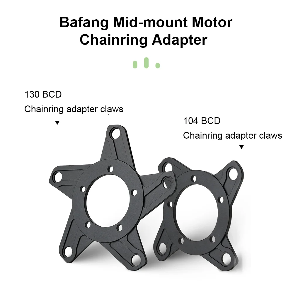 

Bafang Mid-Mounted Motor Accessories 104Bcd130Bcd Positive And Negative Tooth Disc Conversion Seat Adapter Disc Claw Conversion