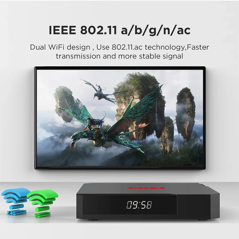 [حقيقي] 2025 SU7 TV box 4GB64GB Android TV Box أفضل فك التشفير الساخن في كوريا اليابان الولايات المتحدة الأمريكية سنغافورة كندا المملكة المتحدة أستراليا