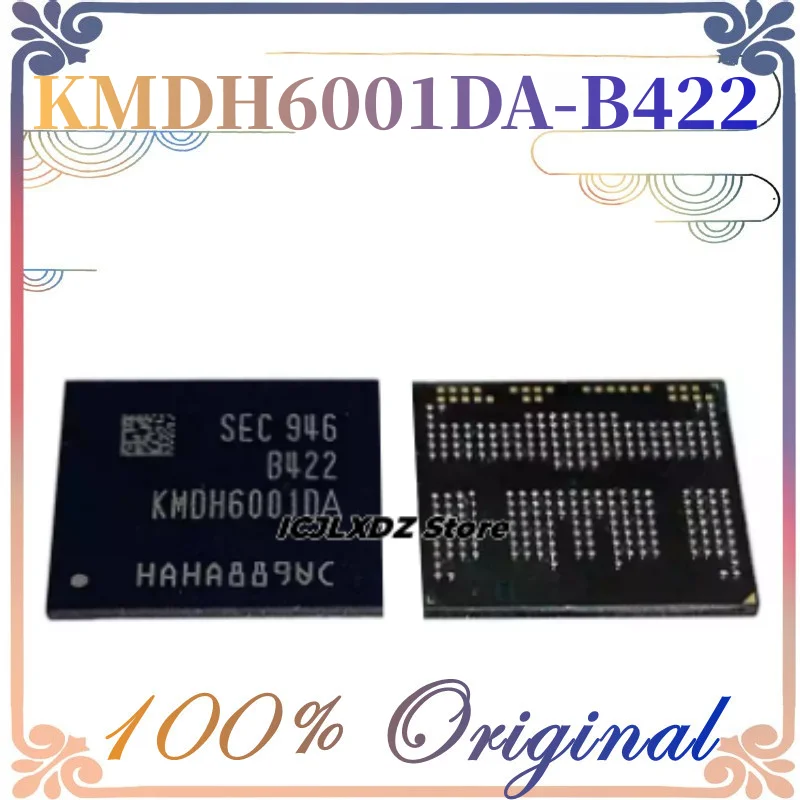 1pcs/lot New Original KMDH6001DA-B422 KMDH6001DA BGA254 EMCP 64+32 64GB In Stock