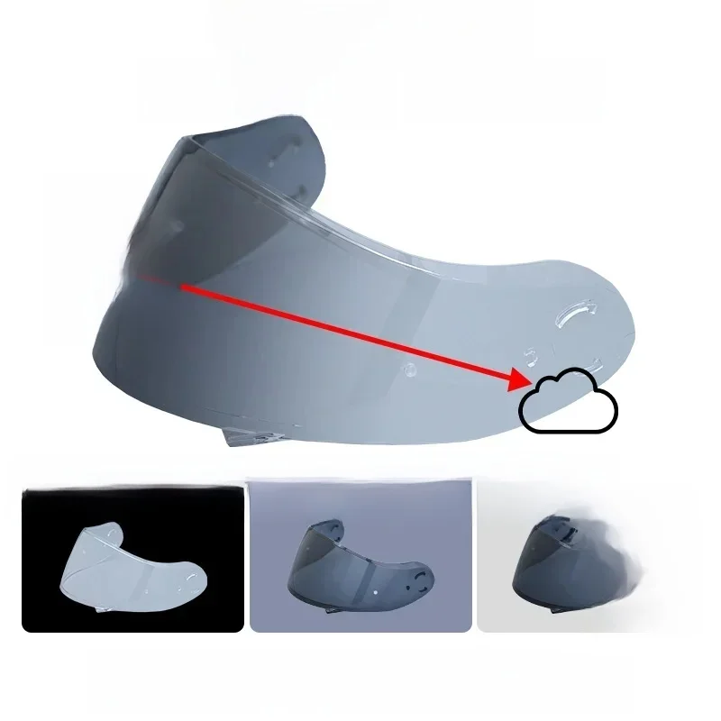 Wizjer fotochromowy do SHOEI Neotec 2 CNS-3, dostępny oddzielnie, wymienny wizjer, szyba do kasku. — zdjęcie 2