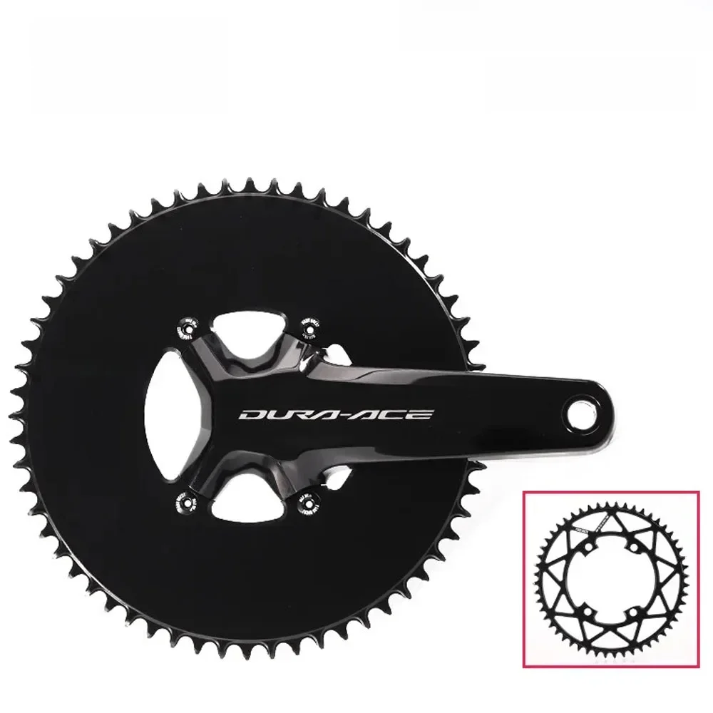 PASS appelle plateau EST R110-DU 110BCD 46T 48T 50T 52T 54T 56T 58T pour Shimano corde TEGRA R8100 CRANK Dura-ace R9200
