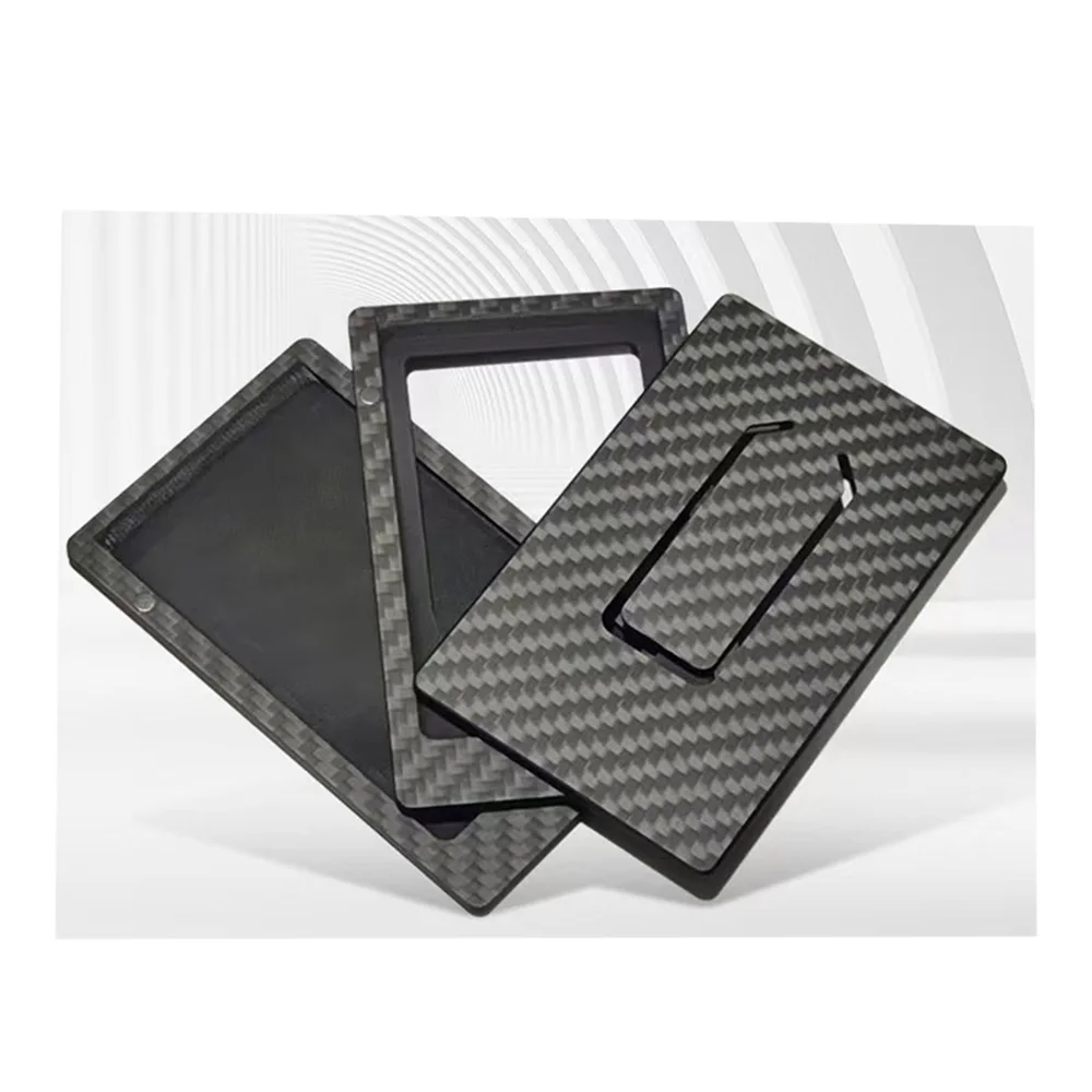 منتج من ألياف الكربون 3K مخصص باستخدام الحاسب الآلي مع لوحة من ألياف الكربون وغطاء من ألياف الكربون حافظة من ألياف الكربون للهاتف والوسادة