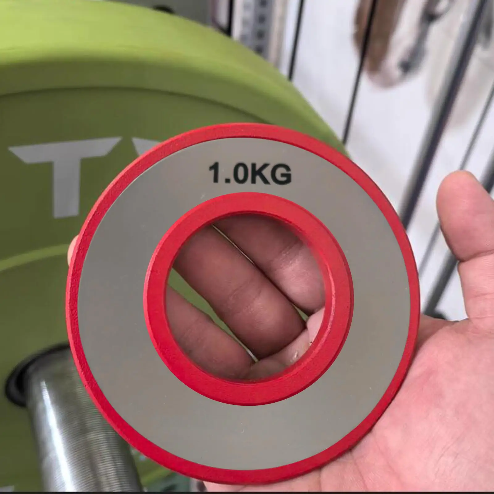 مايكرو الوزن لوحة ملصق الوزن الصغيرة الحديد قطعة الوزن التسمية ملصق قوة اللياقة البدنية العملي كيلوغرام التسمية 1.0/1.8 كجم #4