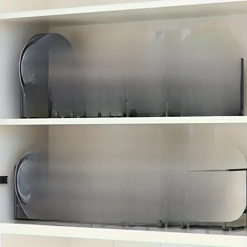 1pc armário de cozinha placa armazenamento bancada prato rack gaveta placa jantar partição dreno